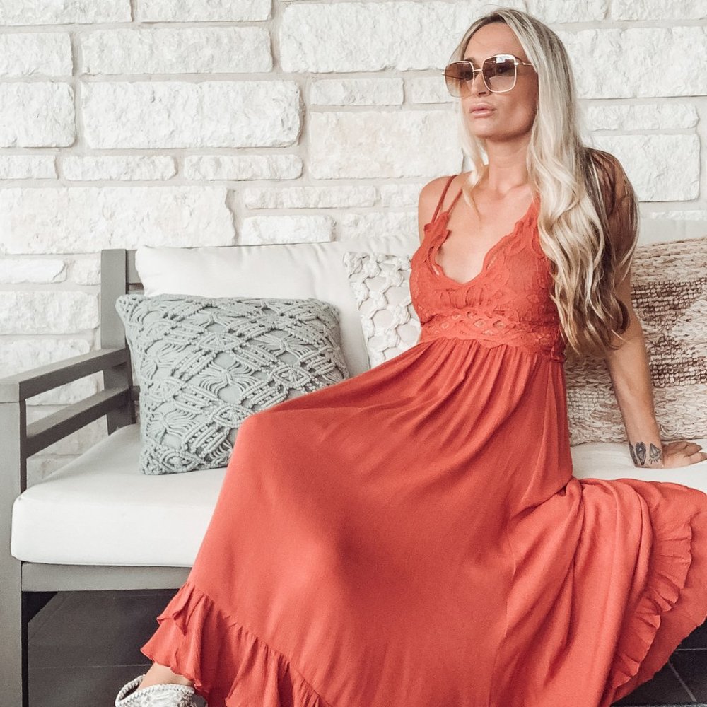 Sadie Boho Maxi Dress